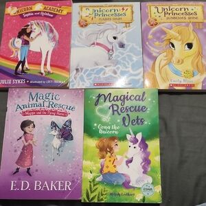 Unicorn Adventure Book Set - Vibrant Collection